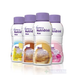 Nutridrink Max eper ízű speciális élelmiszer 4x300 ml