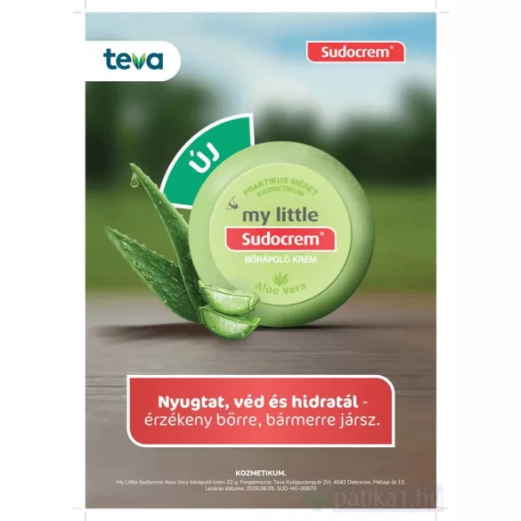 Sudocrem My little Aloe védőkrém 22 g