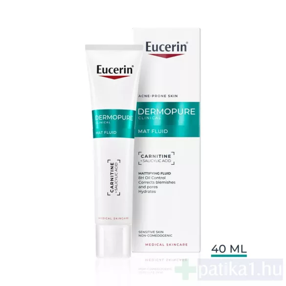 Eucerin DermoPure Clinical Mat Fluid Mattító Fluid 40 ml