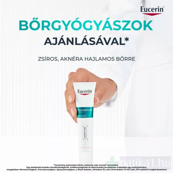 Eucerin DermoPure Clinical Mat Fluid Mattító Fluid 40 ml