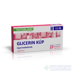 Naturland Glicerin kúp gyerekeknek 1500 mg 12x