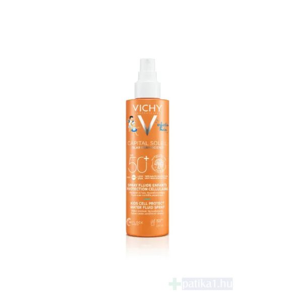 Vichy CELL PROTECT Hidratáló napvédő spray gyerekeknek arcra és testre SPF50+ 200 ml