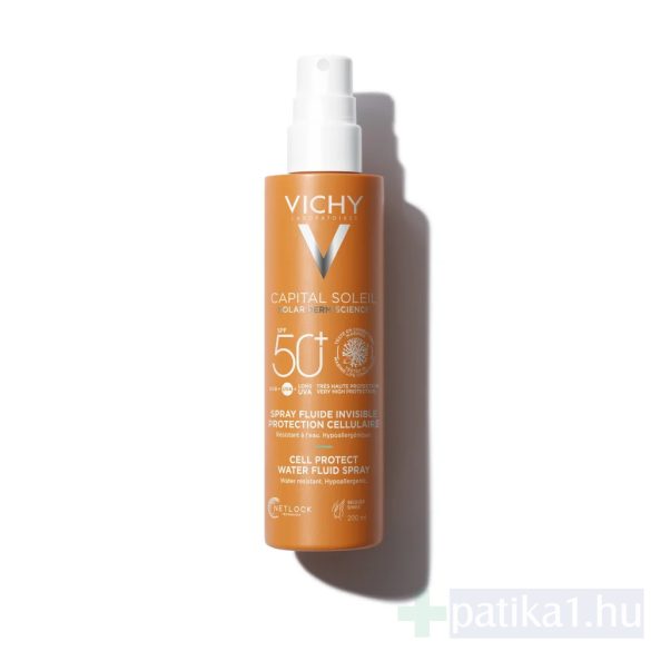 Vichy Capital Soleil spray SPF50+ 200ml Hidratáló spray Cell Protect