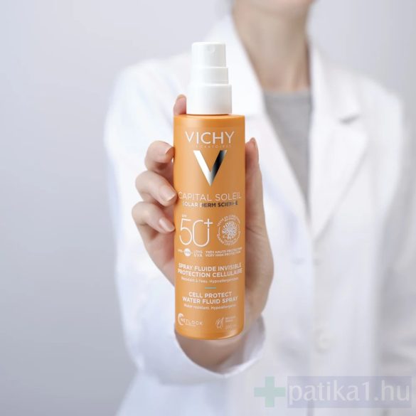 Vichy Capital Soleil spray SPF50+ 200ml Hidratáló spray Cell Protect