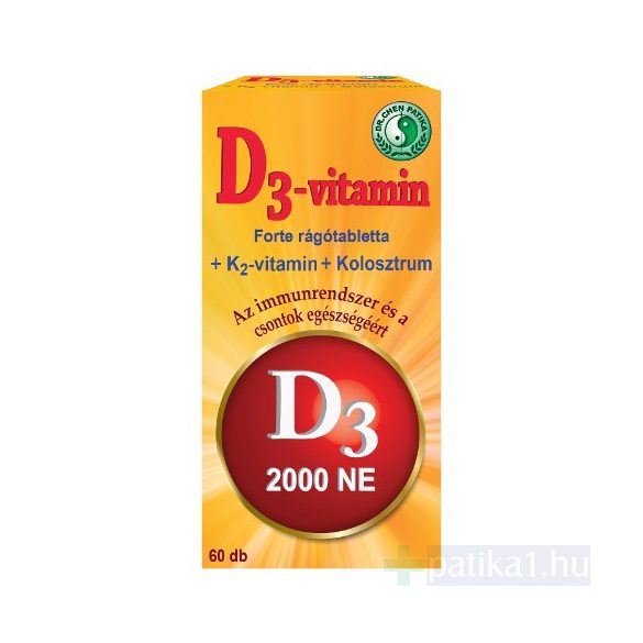 Dr. Chen D3-vitamin forte rágótabletta 60 db