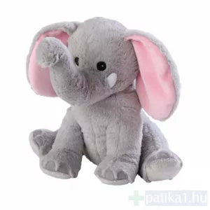 Warmies melegíthető plüss: Elefánt, szürke/pink - 29 cm levendula illatú, 1x