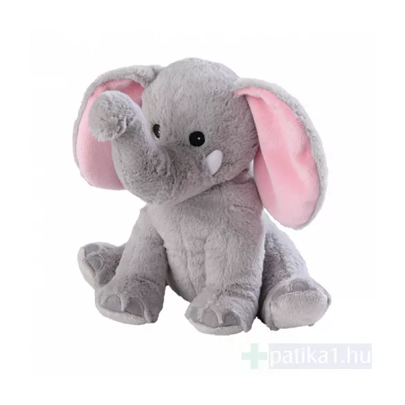 Warmies melegíthető plüss: Elefánt, szürke/pink - 29 cm levendula illatú, 1x