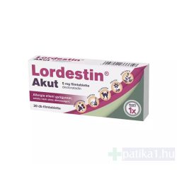 Lordestin Akut 5 mg filmtabletta 30x