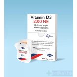 IBSA D3-vitamin 2000 NE szájban oldódó lapka narancsos 30x