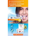 IBSA D3-vitamin 2000 NE szájban oldódó lapka narancsos 30x