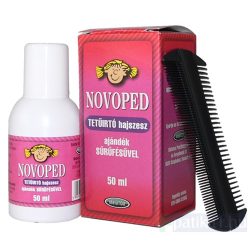 Novoped tetűírtó hajszesz + fésű 50 ml