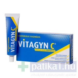 Vitagyn C hüvelykrém + 6 applikátor 30 g