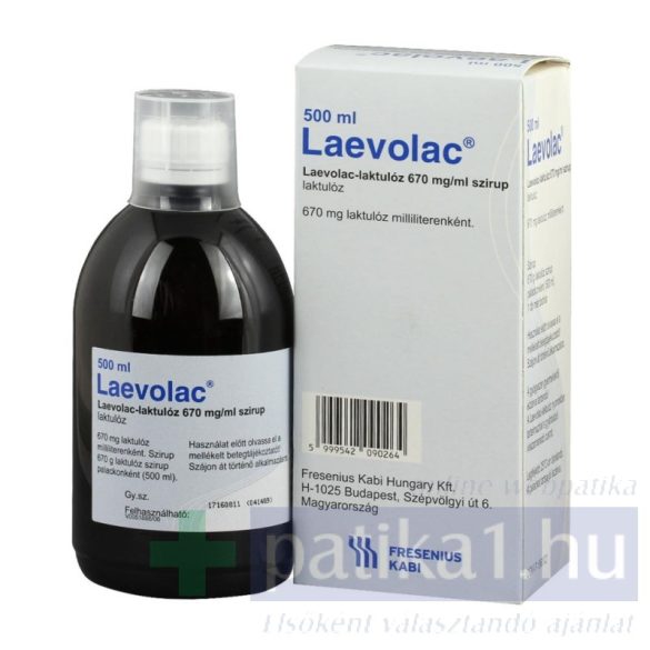 Laevolac szirup 670 mg/ml 100 ml