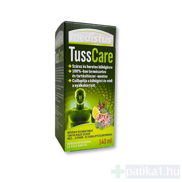 VitaPlus Medistus Tusscare szirup felnőtteknek 140 ml 