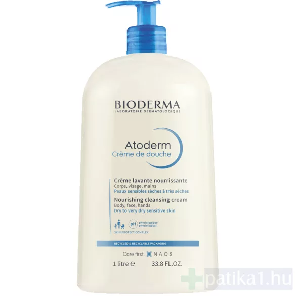 Bioderma Atoderm Krémtusfürdő 1000 ml