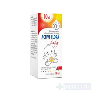 Active Flora Baby+ étrendkiegészítő cseppek 10 ml