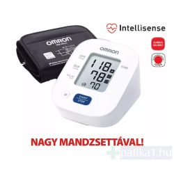 Omron M2+ Intellisense vérnyomásmérő HEM-7146 nagy mandzsettával 