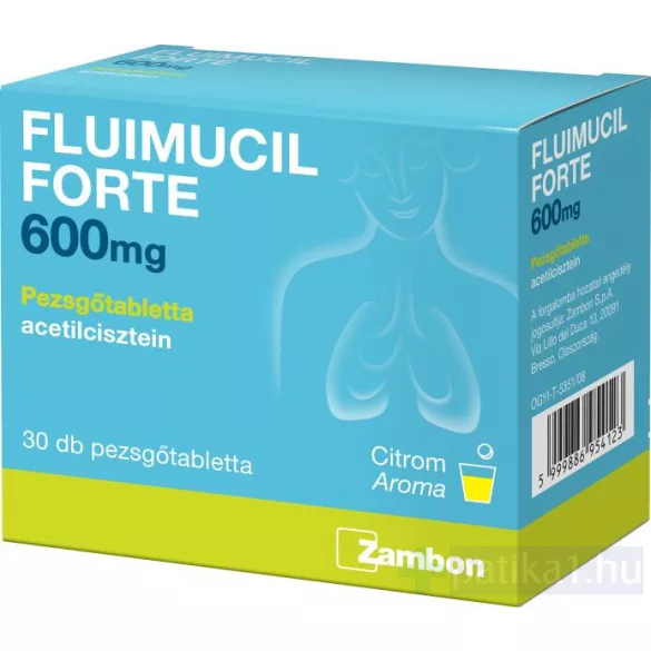 Fluimucil Forte 600 mg pezsgőtabletta 30x