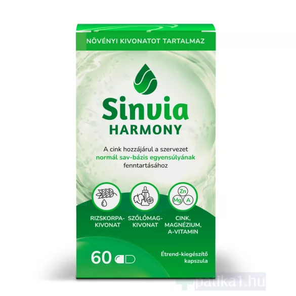 Sinvia Harmony étrendkiegészítő kapszula 60x