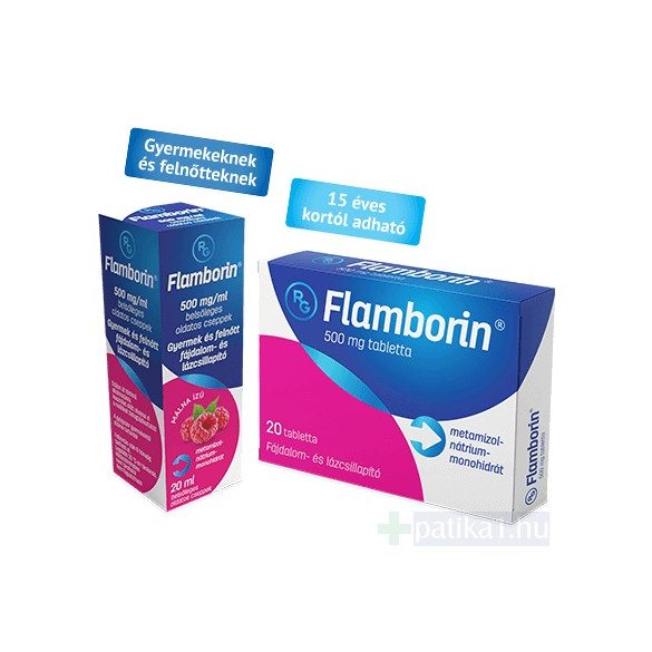 Flamborin 500 mg tabletta 20x