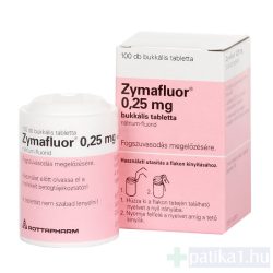 Zymafluor 0,25 mg bukkális tabletta 100 db