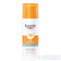 Eucerin Sun Oil Control krém-gél arcra FF50+ 50 ml