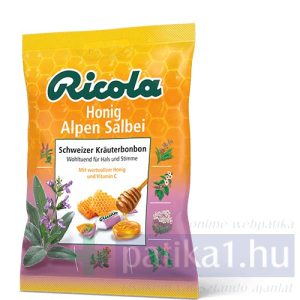 Ricola Mézes zsályás cukorka 75 g