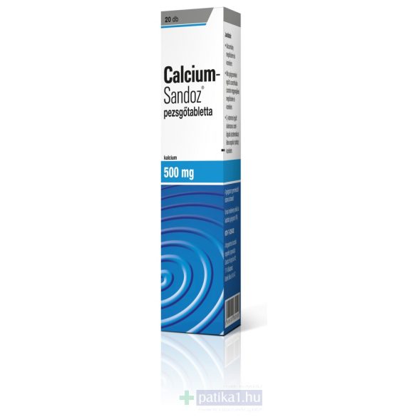 Calcium-Sandoz pezsgőtabletta 20 db