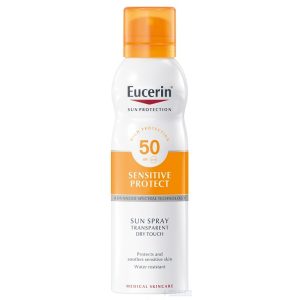 Eucerin Sun Színtelen napozó aerosol spray FF50 200 ml