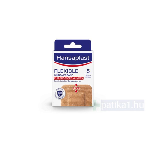 Hansaplast Flexible sebtapasz rugalmas 6 x 9 cm 5x