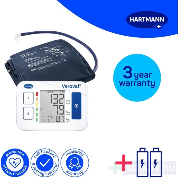 Veroval Compact vérnyomásmérő felkaros Hartmann
