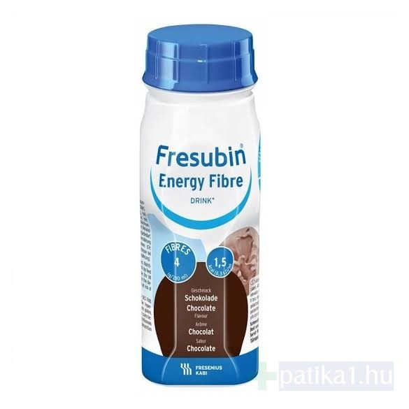 Fresubin energy fibre Drink ízesítés: csokoládé 24x200 ml