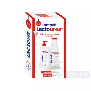 Lactovit Ajándék csomag Lactourea (tusfürdő 600ml + Testápoló 400ml)