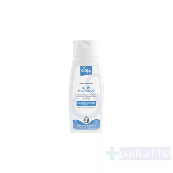 Sába Derm Intim mosakodó Hipoallergén 250 ml