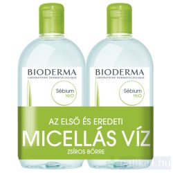 Bioderma Sébium H2O arc-és sminklemosó 250+250 ml