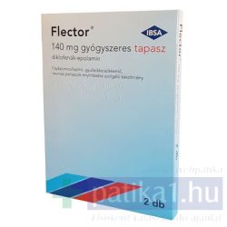Flector 140 mg gyógyszeres tapasz 2 db