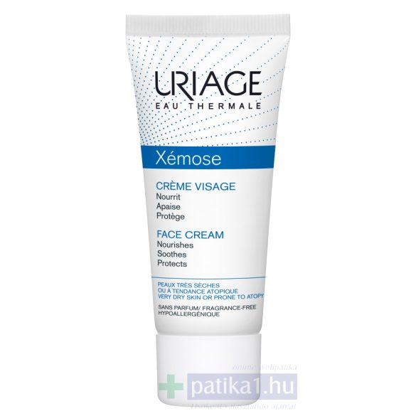 Uriage XÉMOSE Arcápoló krém száraz/nagyon száraz bőrre	40 ml