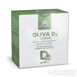   Bioextra Oliva D3 3000 NE étrendkiegészítő lágy kapszula 100x