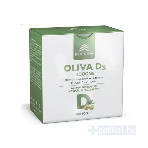 Bioextra Oliva D3 3000 NE étrendkiegészítő lágy kapszula 100x