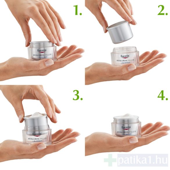 Eucerin Hyaluron-Filler Ráncfeltöltő éjszakai krém utántöltő 50 ml