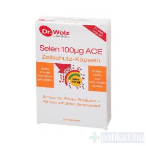 Dr. Wolz Szelén 100 mcg + ACE kapszula 60x