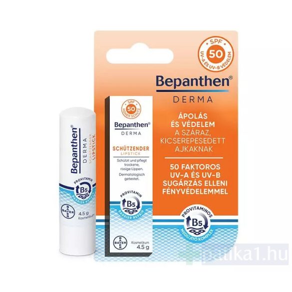 Bepanthen Derma SPF50 ajakápoló stift 4,5 g