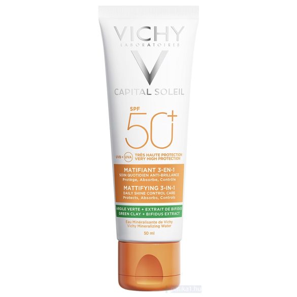 VICHY Capital Sol Mattító 3in1 napvédő krém SPF50+ 50 ml