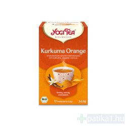 Yogi Tea Bio Kurkuma narancs tea filteres 17x