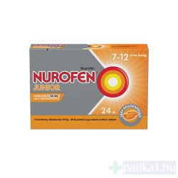   Nurofen Junior narancs ízű 100 mg lágy rágókapszula 24 db