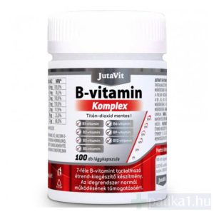 Jutavit B-vitamin komplex lágyzselatin kapszula 100x