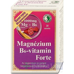 Dr. Chen Magnézium B6-vitamin Forte tabletta 30x