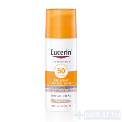    Eucerin Sun Pigment Control színezett napozókrém arcra medium FF50+ 50 ml