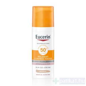  Eucerin Sun Pigment Control színezett napozókrém arcra medium FF50+ 50 ml