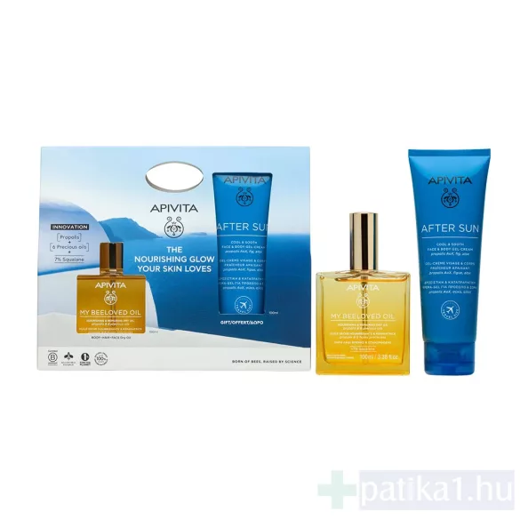 APIVITA MY BEELOVED száraz olaj utazó csomag (100ml+100ml)